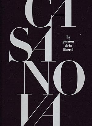 Immagine del venditore per Casanova: La passion de la libert, venduto da L'Odeur du Book