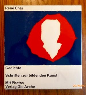 Gedichte. Schriften zur bildenden Kunst. - Mit Photos und Faksimiles. (= Sammlung Horizont.).