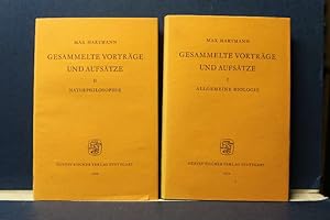 Gesammelte Vorträge und Aufsätze. 2 Bände I: Allgemeine Biologie II: Naturphilosophie
