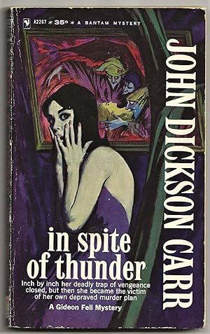 Seller image for IN SPITE OF THUNDER: A Gideon Fell Mystery for sale by MURDER BY THE BOOK