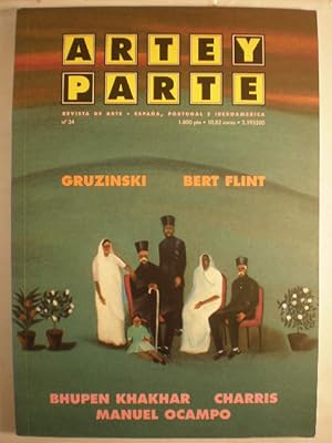 Seller image for Arte y Parte N 34 Agosto - Septiembre 2001 Gruzinski - Bert Flint - Bhupen Khakhar - Charris - Manuel Ocampo for sale by Librera Antonio Azorn