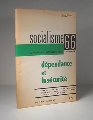 Socialisme 66. Revue du socialisme international et québécois. No 8