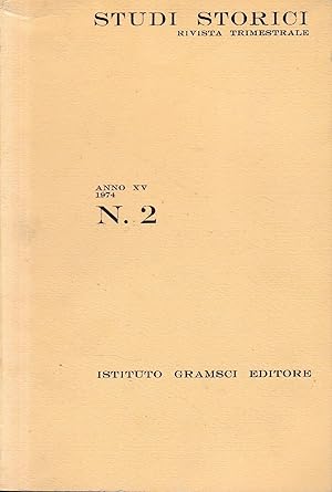 Studi storici, rivista trimestrale, anno XV 1974, n. 2.