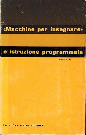 "Macchine per insegnare" e istruzione programmata