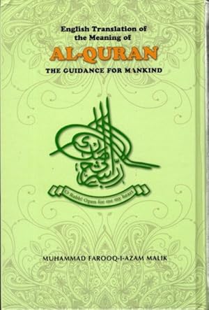 Imagen del vendedor de ENGLISH TRANSLATION OF THE MEANING OF AL-QURAN: the Guidance for Mankind a la venta por By The Way Books