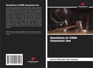 Seller image for Sanctions in CIMA insurance law for sale by AHA-BUCH GmbH