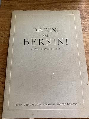 Image du vendeur pour Disegni del Berninia Cura Di Luigi Grassi mis en vente par Ocean Tango Books