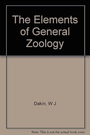 Bild des Verkufers fr The Elements of General Zoology: A Guide to the Study of Animal Biology, Correlating Function and Structure, with Notes on Practical Exercises zum Verkauf von WeBuyBooks