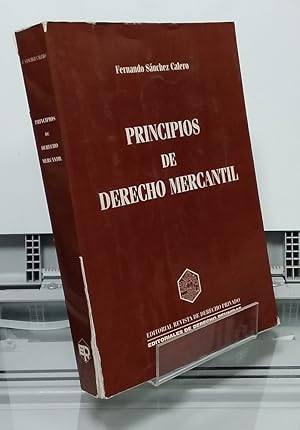 Image du vendeur pour Principios de derecho mercantil mis en vente par Librera Dilogo
