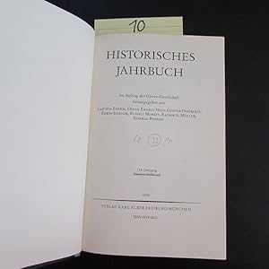 Bild des Verkufers fr Historisches Jahrbuch - 114. Jahrgang (Zweiter Halbband??) (Im Auftrag der Grres-Gesellschaft herausgegeben) zum Verkauf von Bookstore-Online