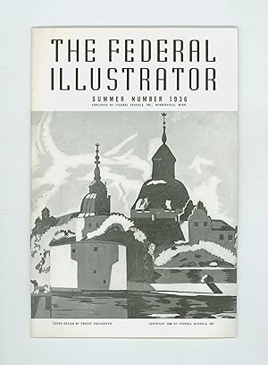 Seller image for The Federal Illustrator, Summer 1936 Issue . Edited by Joseph Almars. Concerning Cartooning, Package Design, Advertising, Commercial Illustration, Etc. Quarterly Periodical, Vintage Magazine. OP for sale by Brothertown Books