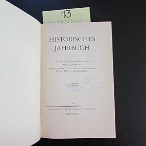 Bild des Verkufers fr Historisches Jahrbuch - 103. Jahrgang, Zweiter Halbband (Im Auftrag der Grres-Gesellschaft herausgegeben) zum Verkauf von Bookstore-Online
