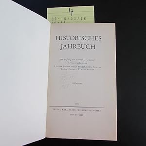 Bild des Verkufers fr Historisches Jahrbuch - 108. Jahrgang (Im Auftrag der Grres-Gesellschaft herausgegeben) zum Verkauf von Bookstore-Online