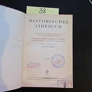 Bild des Verkufers fr Historisches Jahrbuch - 55. Band (Im Auftrag der Grres-Gesellschaft herausgegeben) zum Verkauf von Bookstore-Online