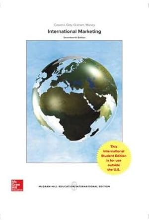 International Marketing (Irwin Marketing), International Edition, 9781259253065