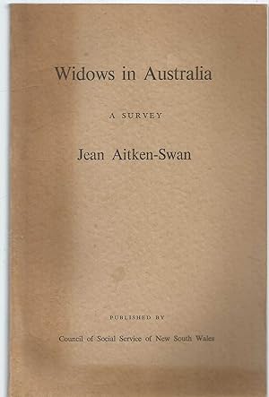 Widows in Australia - A Survey