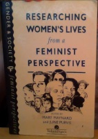 Seller image for Researching Women's Lives from a Feminist Perspective for sale by Erik Oskarsson Antikvariat