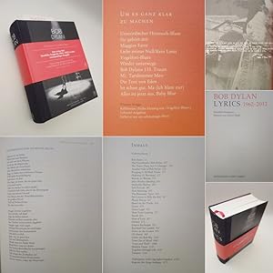 Bob Dylan Lyrics 1962-2012. Sämtliche Songtexte. Deutsch von Gisbert Haefs