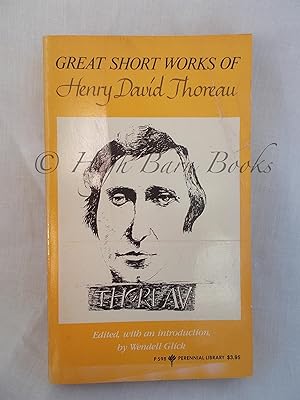 Seller image for Great Short Works of Henry David Thoreau for sale by High Barn Books