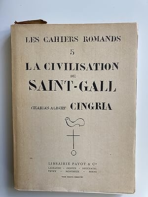 Seller image for La civilisation de Saint-Gall for sale by ShepherdsBook