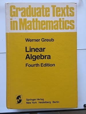 Immagine del venditore per Linear Algebra venduto da Libreria Anticuaria Camino de Santiago