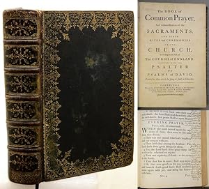 THE BOOK OF COMMON PRAYER, and administration of the sacraments, And other Rites and Ceremonies o...