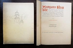 Seller image for Stuttgarter Rhapsodie. Mit Zeichnungen von Karl Staudinger for sale by Rudi Euchler Buchhandlung & Antiquariat