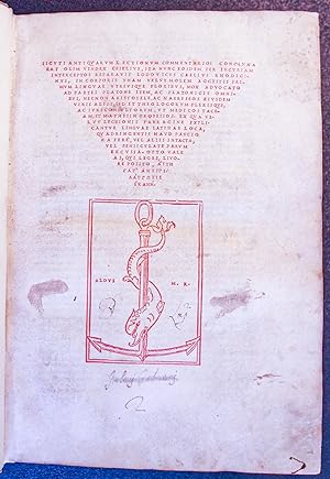 [Lectionum antiquarium libri XVI] Sicuti antiquarum lectionum commentarius concinnarat olim vinde...