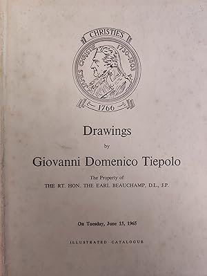 CATALOGUE OF DRAWINGS BY GIOVANNI DOMENICO TIEPOLO