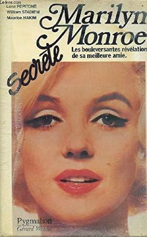 Image du vendeur pour Marilyn Monroe secrte mis en vente par JLG_livres anciens et modernes