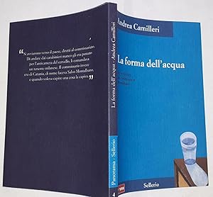 Seller image for La forma dell'acqua. Un'avventura del commissario Montelbano for sale by librisaggi