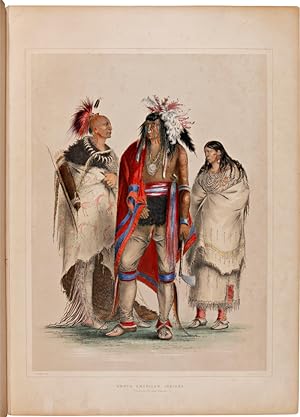 CATLIN'S NORTH AMERICAN INDIAN PORTFOLIO. HUNTING SCENES AND AMUSEMENTS OF THE ROCKY MOUNTAINS AN...