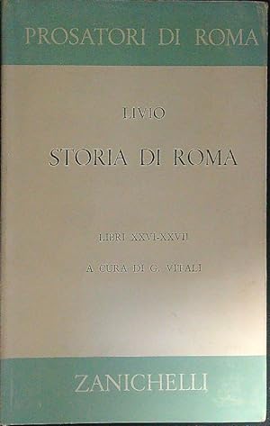 Storia di Roma. Libri XXVI - XXVII