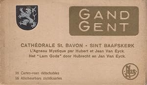 Imagen del vendedor de Gand France Angels Singing Jean Van Eyck Antique 16x Postcard Book a la venta por Postcard Finder
