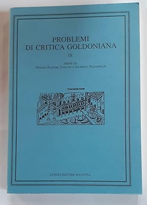 Problemi di critica goldoniana. Vol III