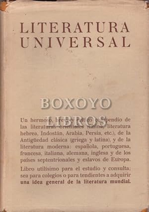 Literatura Universal. Sexta edición, mejorada