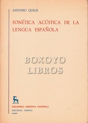 Fonética acústica de la lengua española