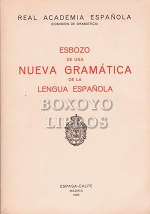 Seller image for Esbozo de una nueva gramtica de la Lengua Espaola for sale by Boxoyo Libros S.L.