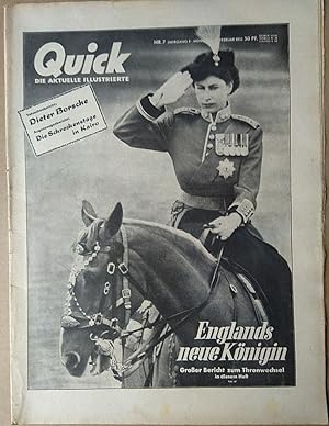 Zeitschrift QUICK, 17. Februar 1952 (5. Jahrgang, Nr.7)