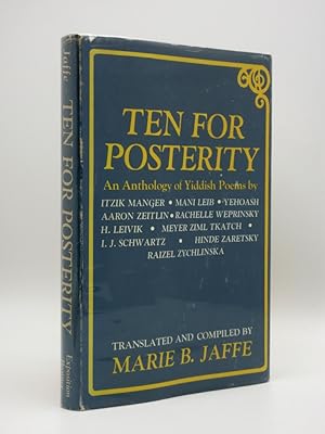 Ten for Posterity: An Anthology of Yiddish Poems [SIGNED]