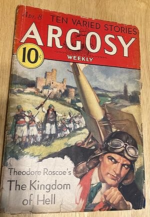 Imagen del vendedor de Argosy April 8, 1933 Vol.237 No. 4 a la venta por biblioboy