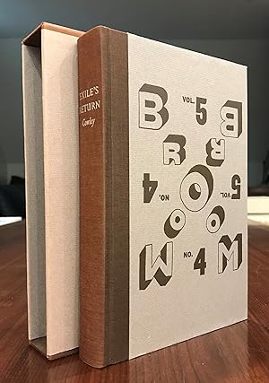 Seller image for Exile's Return: A Literary Odyssey of the 1920's [Limited Editions Club edition in slip-case] [signed] for sale by CARDINAL BOOKS  ~~  ABAC/ILAB