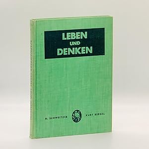 Immagine del venditore per Leben Und Denken: Selections Chosen from the Autobiographical Writings of the Author ; [Life and Thought: Selections Chosen from the Autobiographical Writings of the Author] venduto da Black's Fine Books & Manuscripts