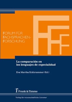 Seller image for La comparacin en los lenguajes de especialidad for sale by AHA-BUCH GmbH