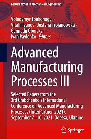 Seller image for Advanced Manufacturing Processes III for sale by moluna