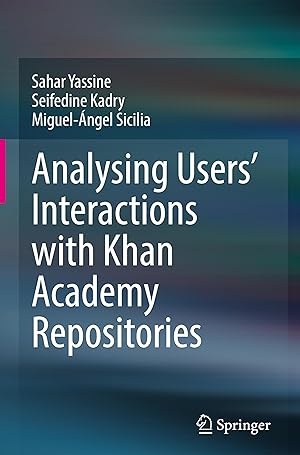 Immagine del venditore per Analyzing Users\ Interactions with Khan Academy Repositories venduto da moluna