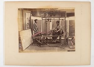 Seller image for Weaving silk. [Studio caption] for sale by Asia Bookroom ANZAAB/ILAB