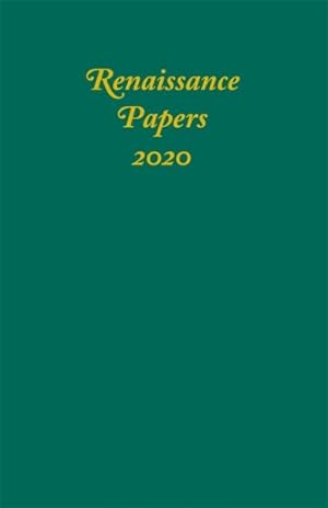 Immagine del venditore per Renaissance Papers 2020 venduto da GreatBookPrices