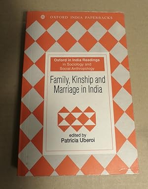 Bild des Verkufers fr Family, Kinship and Marriage in India. zum Verkauf von Antiquariat Maralt