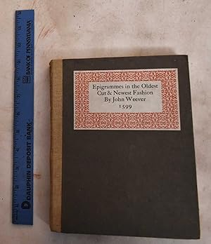 Seller image for Epigrammes in the Oldest Cut and Newest Fashion for sale by Mullen Books, ABAA